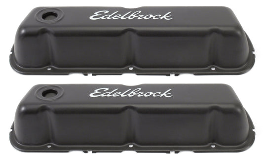 Edelbrock Valve Cover Signature Series Ford 260-289-302-351W CI V8 Black