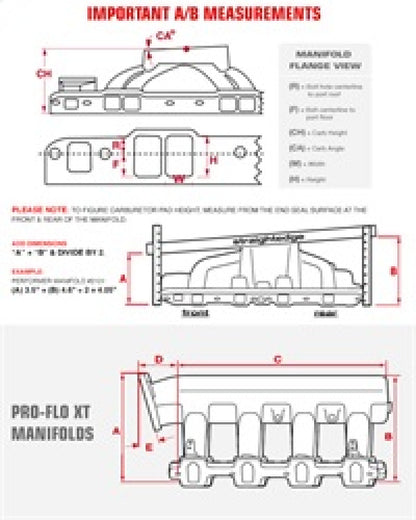 Edelbrock Performer 229/4 3 V-6 Manifold