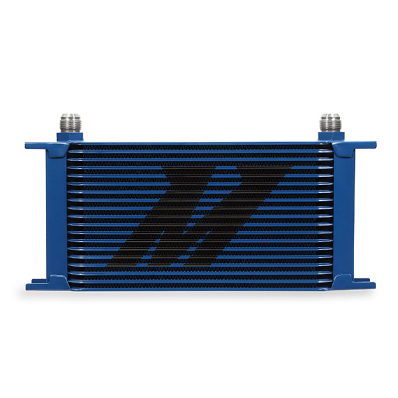 Mishimoto Universal 19 Row Oil Cooler - Blue