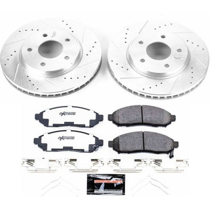 Power Stop 15-17 Chevrolet City Express Front Z36 Truck & Tow Brake Kit