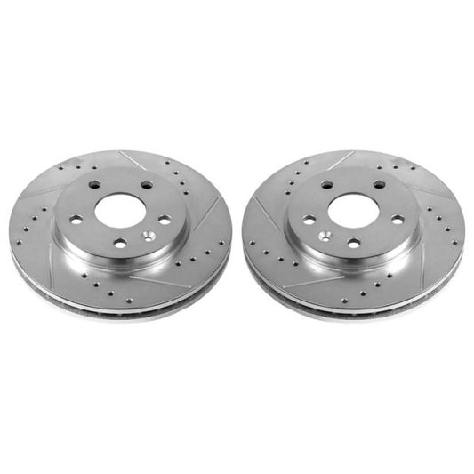 Power Stop 11-16 Buick LaCrosse Front Evolution Drilled & Slotted Rotors - Pair