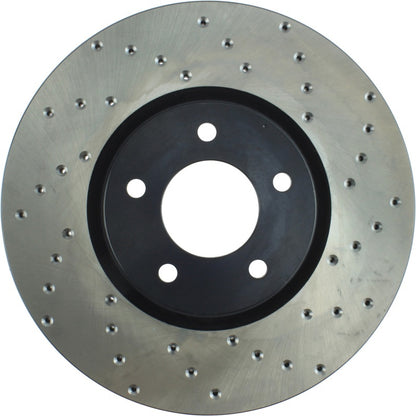 StopTech 2007-2013 Mazda 3 2.3L Cryo Drilled Left Front Brake Rotor