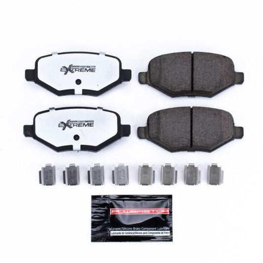 Power Stop 11-13 Ford Edge Rear Z36 Truck & Tow Brake Pads w/Hardware