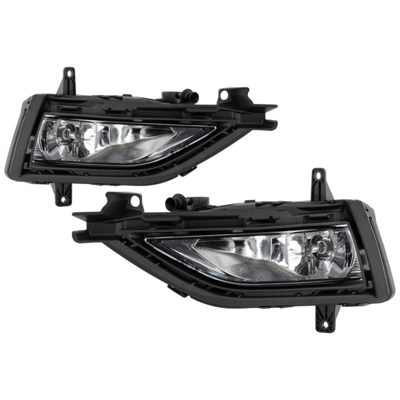 Spyder VW Golf 18-20 OEM Style Fog Lights w/Universal Switch - Clear (FL-VG2018-C)