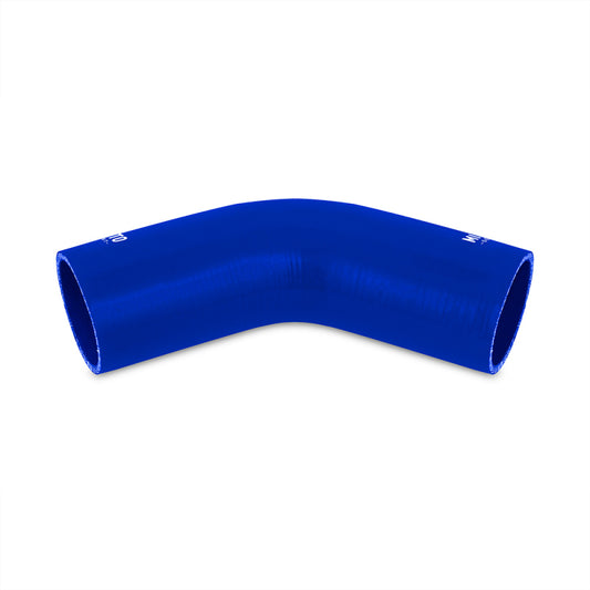 Mishimoto 3.5in. 45 Degree Silicone Coupler - Blue