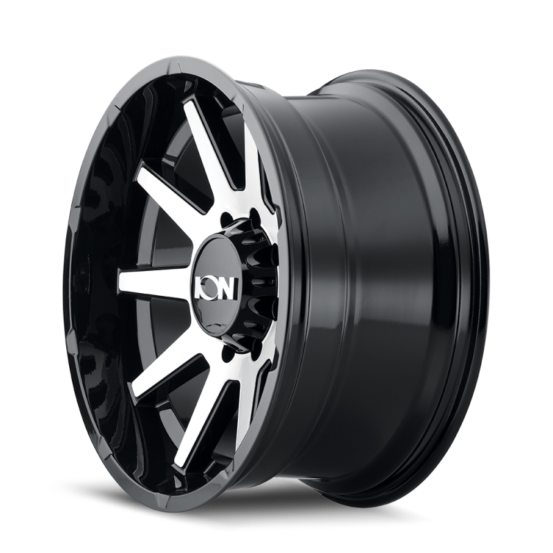 ION Type 143 20x9 / 5x127 BP / 0mm Offset / 71.5mm Hub Black/Machined Wheel