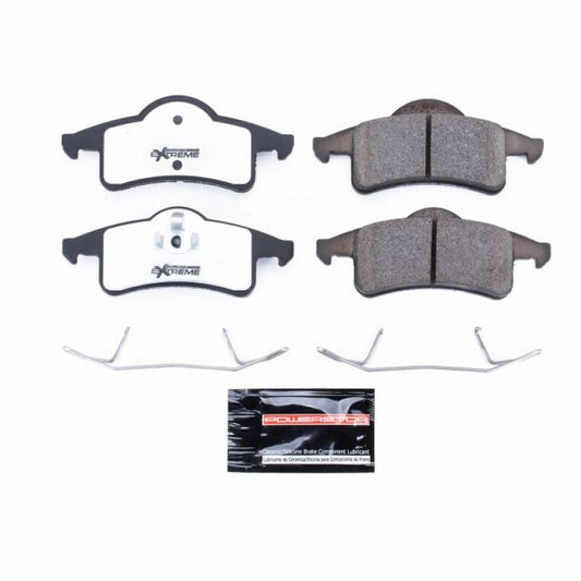 Power Stop 99-04 Jeep Grand Cherokee Rear Z26 Extreme Street Brake Pads w/Hardware