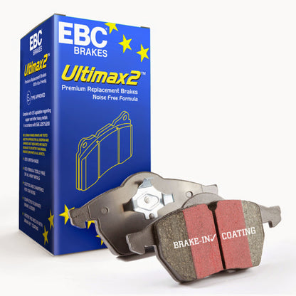 EBC 03-04 Pontiac GTO 5.7 (Solid Rear Rotors) Ultimax2 Front Brake Pads