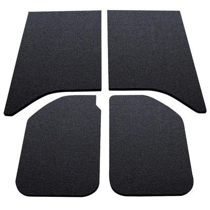 DEI 11-18 Jeep Wrangler JK 2-Door Boom Mat Headliner - 4 Piece - Black