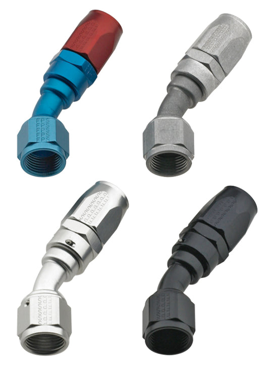 Fragola -10AN x 30 Degree Power Flow Hose End