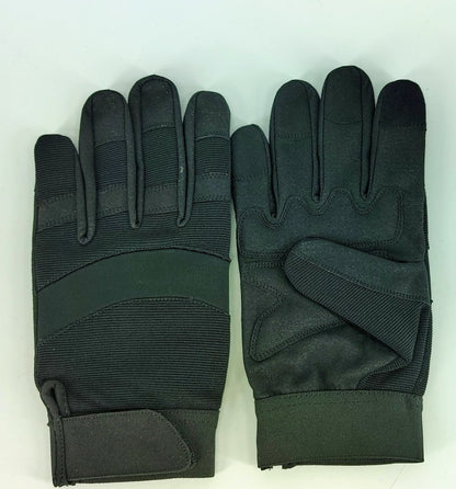 Granatelli Large Mechanics Work Gloves - Black