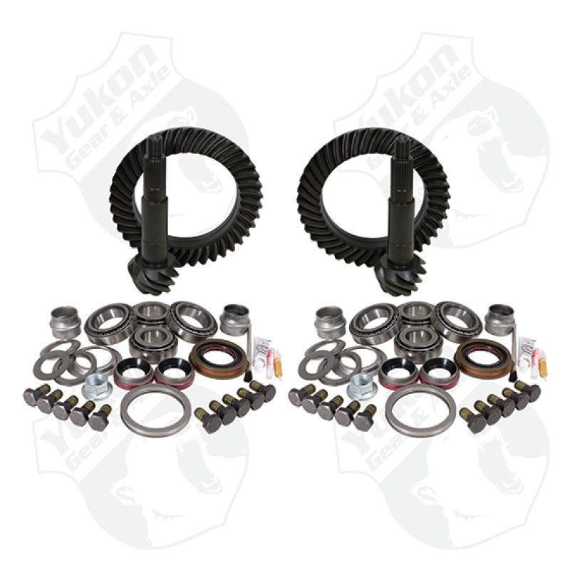 Yukon Gear & Install Kit Package for Jeep TJ Rubicon 4.56 Ratio