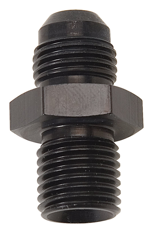 Russell Performance -6 AN Flare to 12mm x 1.5 Metric Thread Adapter (Black)