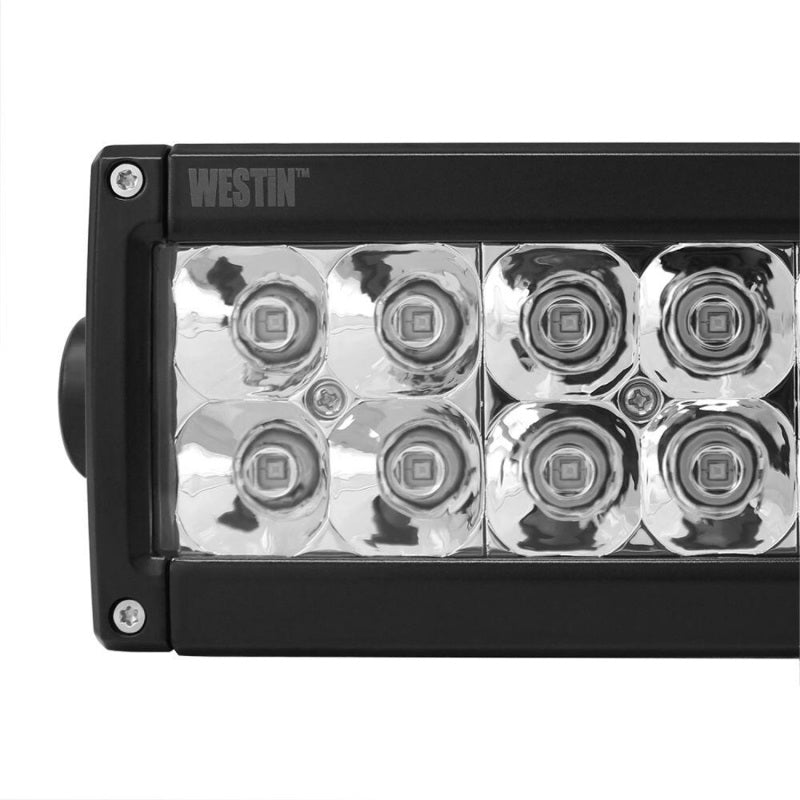 Westin Performance2X LED Light Bar Low Profile Double Row 10 inch Flood w/3W Osram - Black