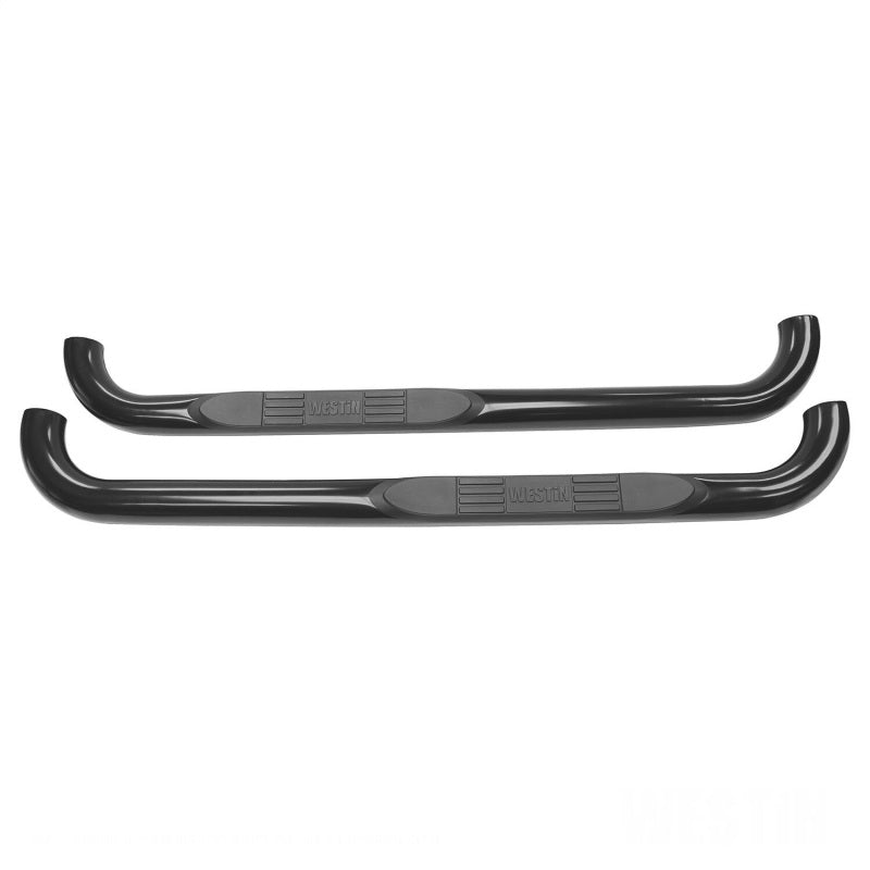 Westin 2015-2017 Chevy Silverado 25/3500 Reg Cab (Body Mount) E-Series 3 Nerf Step Bars - Black