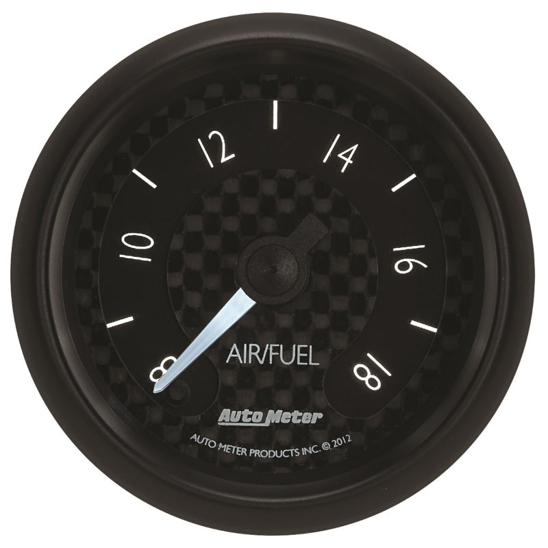 Autometer GT Series 52mm Full Sweep Electronic 8:1-18:1 AFR Wideband Air/Fuel Ratio Analog