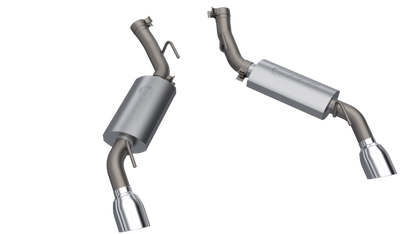 QTP 14-15 Chevrolet Camaro SS 6.2L 304SS AR3 Axle Back Exhaust w/4.5in Tips