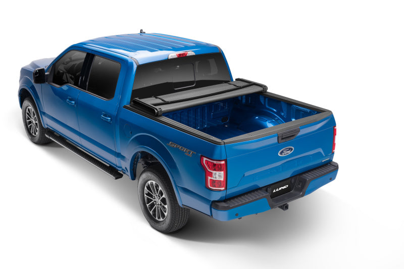 Lund 07-17 Toyota Tundra (6.5ft. Bed) Genesis Elite Tri-Fold Tonneau Cover - Black