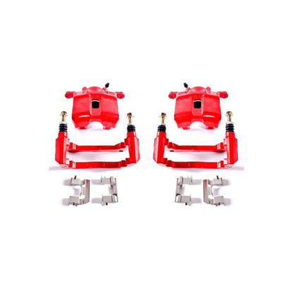 Power Stop 01-03 Acura CL Front Red Calipers w/Brackets - Pair