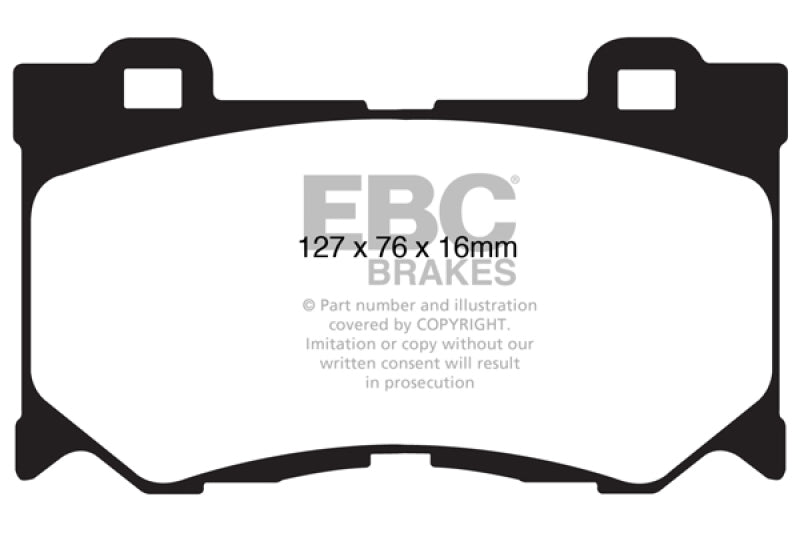 EBC 2013+ Infiniti Q50 Hybrid 3.5L Hybrid Sport Ultimax2 Front Brake Pads