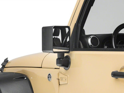 Raxiom 07-18 Jeep Wrangler JK Off-Road LED Manual Mirrors w/ Turn Signals
