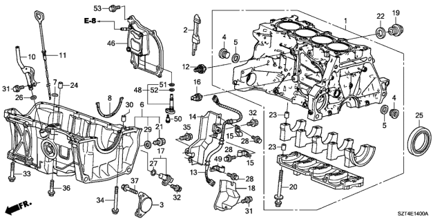 Honda - K-Series Rear Main Crank Oil Seal
