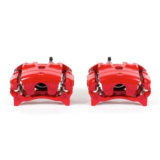 Power Stop 13-17 Nissan Altima Front Red Calipers w/Brackets - Pair