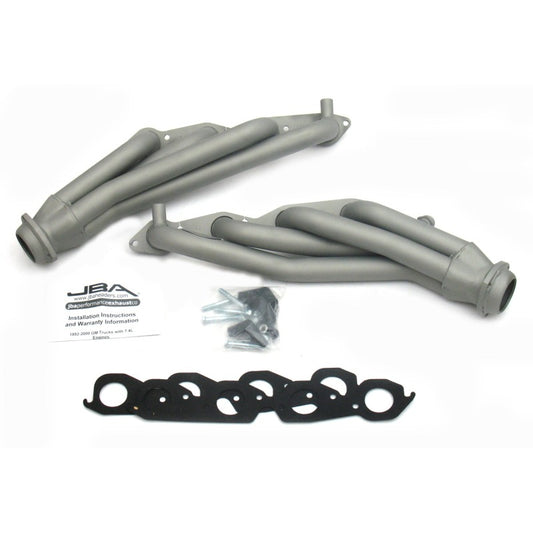 JBA 96-00 GM Truck 7.4L Vortec w/EGR & A.I.R. 1-3/4in Primary Ti Ctd Cat4Ward Header