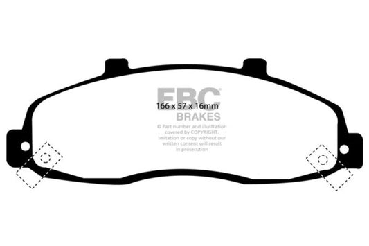 EBC Brakes Bluestuff Street and Track Day Brake Pads