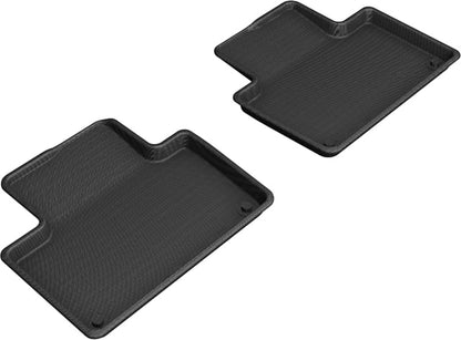 3D MAXpider 2015-2021 Volvo XC90 T8 Twin Engine Kagu 2nd Row Floormats - Black