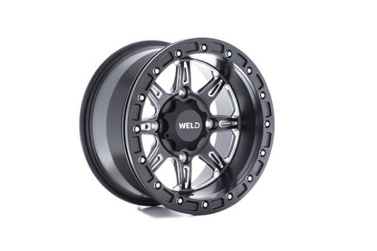 Weld UTV RF Series Cheyenne U511 15x10 Cheyenne Beadlock 4x156 5BS Satin BLK MIL