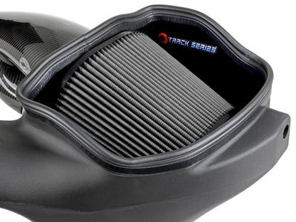 aFe 17-20 Ford F-150/Raptor Track Series Carbon Fiber Cold Air Intake System With Pro DRY S Filters