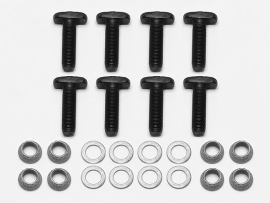 Wilwood Rear Axle T-Bolt & Lock Nut Kit-3/8-24 x 1-7/16 long - 8 pk.