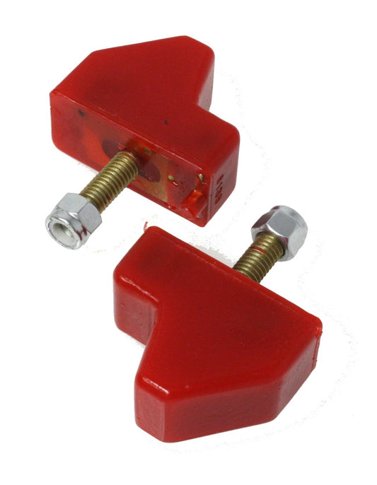Energy Suspension GM Style Red Front Bump Stop Set