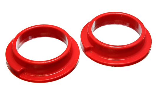 Energy Suspension 00-04 Ford Focus Red Rear Coil Spring Isolators