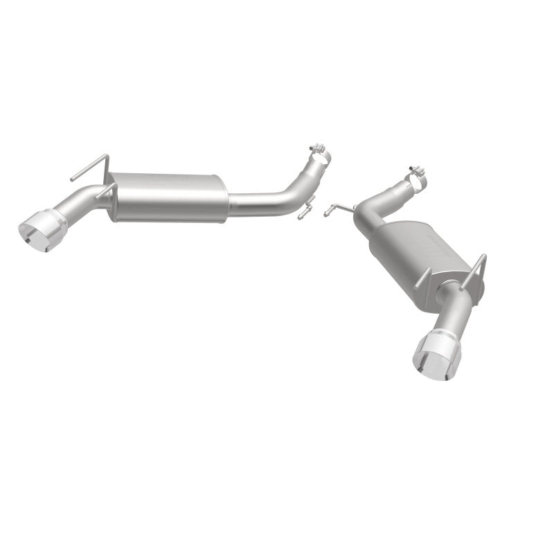 MagnaFlow Street Series Axle Back 14-15 Chevy Camaro 6.2L V8 SS Polished Dual Split Rear Exit