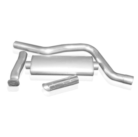 Stainless Works 2006-09 Chevy 6.0L Trailblazer SS 3-1/2in Catback Single Chambered Muffler Factory