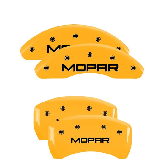 MGP 4 Caliper Covers Engraved Front & Rear Silverado SS Yellow Finish Black Char 2001 Chevy Tahoe