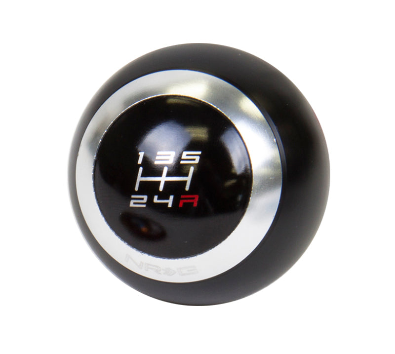 NRG Shift Knob - Black (Includes 4 Interchangeable Rings)