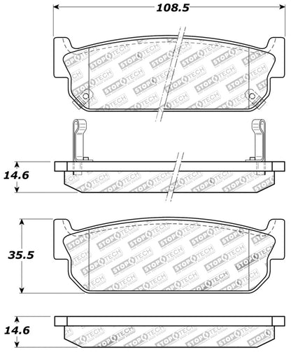 StopTech Performance Brake Pads