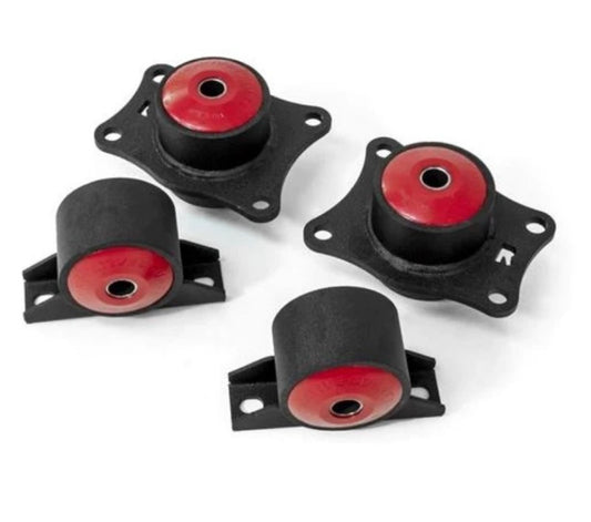 Innovative 00-09 Honda S2000 F-Series Black Aluminum Repl Rear Diff Mount Kit 60A Bushings