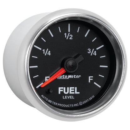 Autometer GS 2 1/16in. 0-280 Ohms Fuel Level Gauge - Stepper Motor