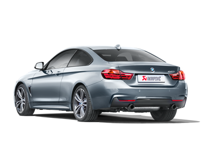 Akrapovic 16-17 BMW 340i (F30 F31) Evolution Line Cat Back (SS) w/ Carbon Tips (Req. Link Pipe)