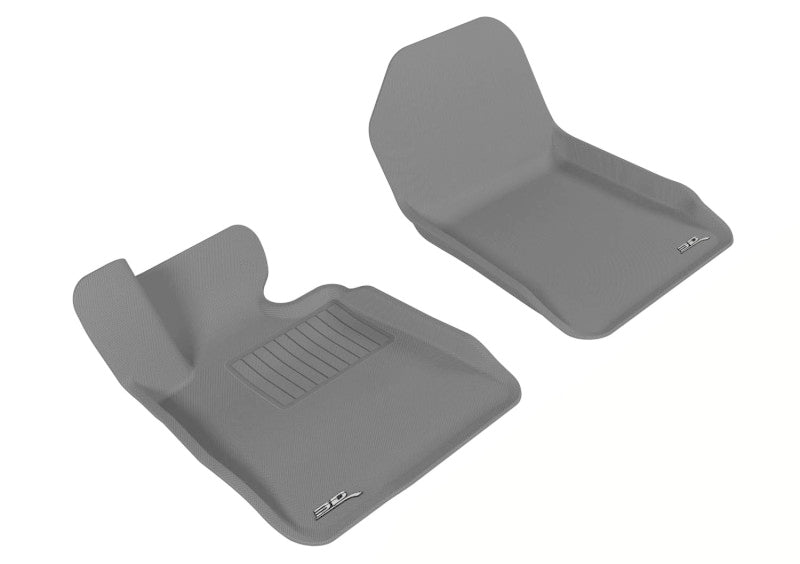 3D MAXpider 2007-2013 BMW 3 Series E93 Kagu 1st Row Floormat - Gray