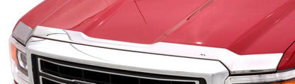 AVS 13-15 Honda Civic Aeroskin Low Profile Hood Shield - Chrome