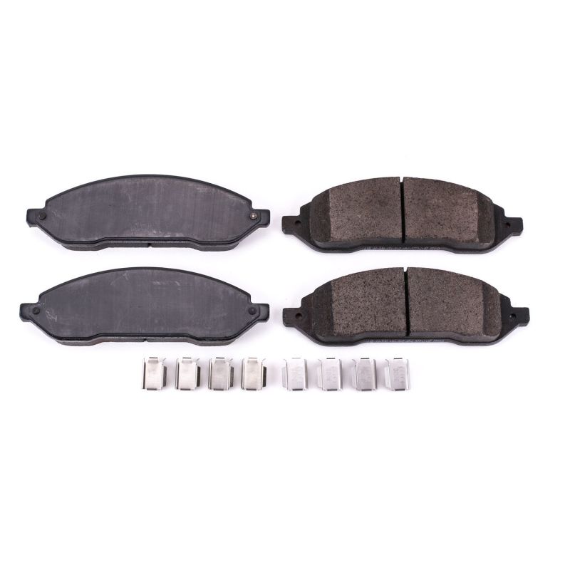 Power Stop 04-07 Ford Freestar Front Z17 Evolution Ceramic Brake Pads w/Hardware