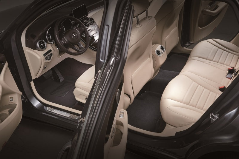 3D MAXpider 2020-2024 BMW 8 Series Coupe (G15) Kagu 2nd Row Floormats - Black