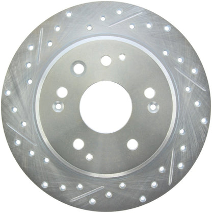 StopTech Select Sport 04-08 Acura TL Drilled & Slotted Rear Passenger Side Sport Brake Rotor