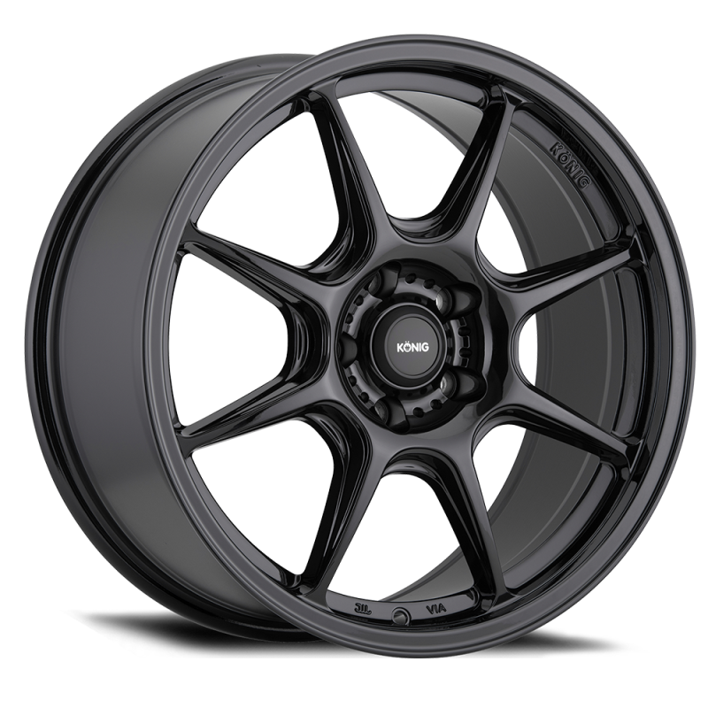 Konig Lockout 18x9.5 5x114.3 ET35 Gloss Black