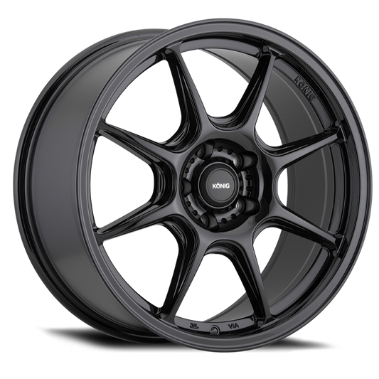 Konig Lockout 16x7.5 5x112 ET45 Gloss Black